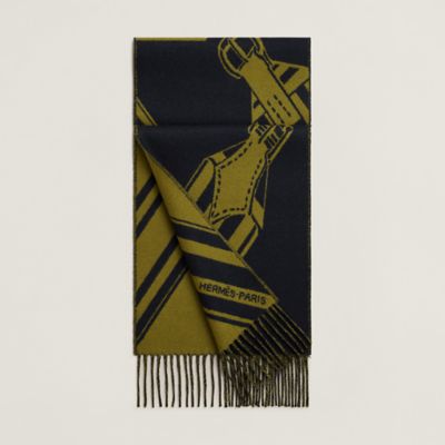 Sangles en Zig Zag muffler | Hermès Hong Kong SAR Sangles en Zig Zag muffler | Hermès Hong Kong SAR